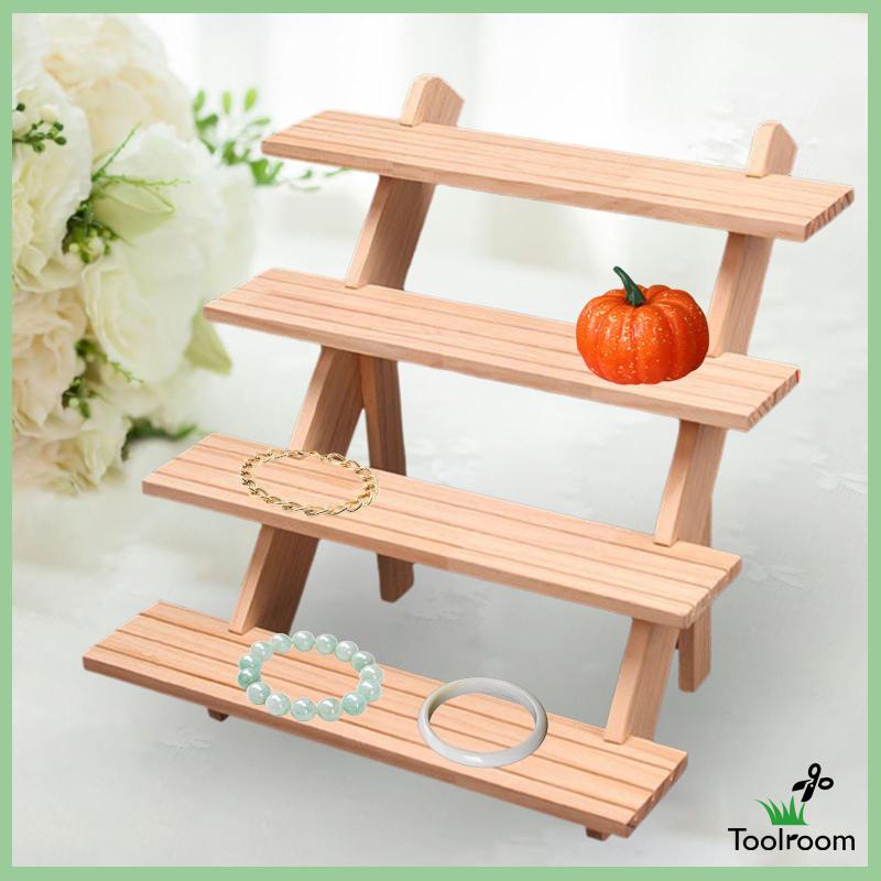 [Toolroom] Giá Đỡ Trưng Bày Trang Sức Có Rãnh Làm Quà Tặng Tại Nhà /