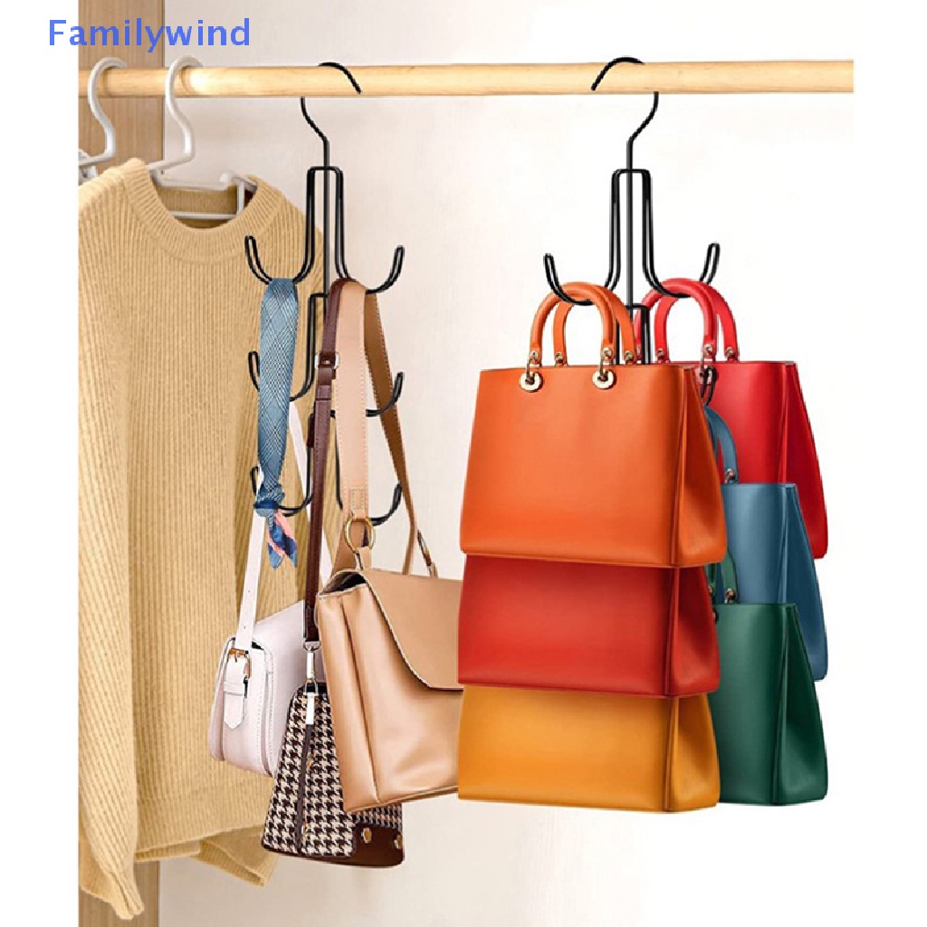 Familywind > Móc Treo Túi Xách Bằng Kim Loại Tiết Kiệm Không Gian Tốt