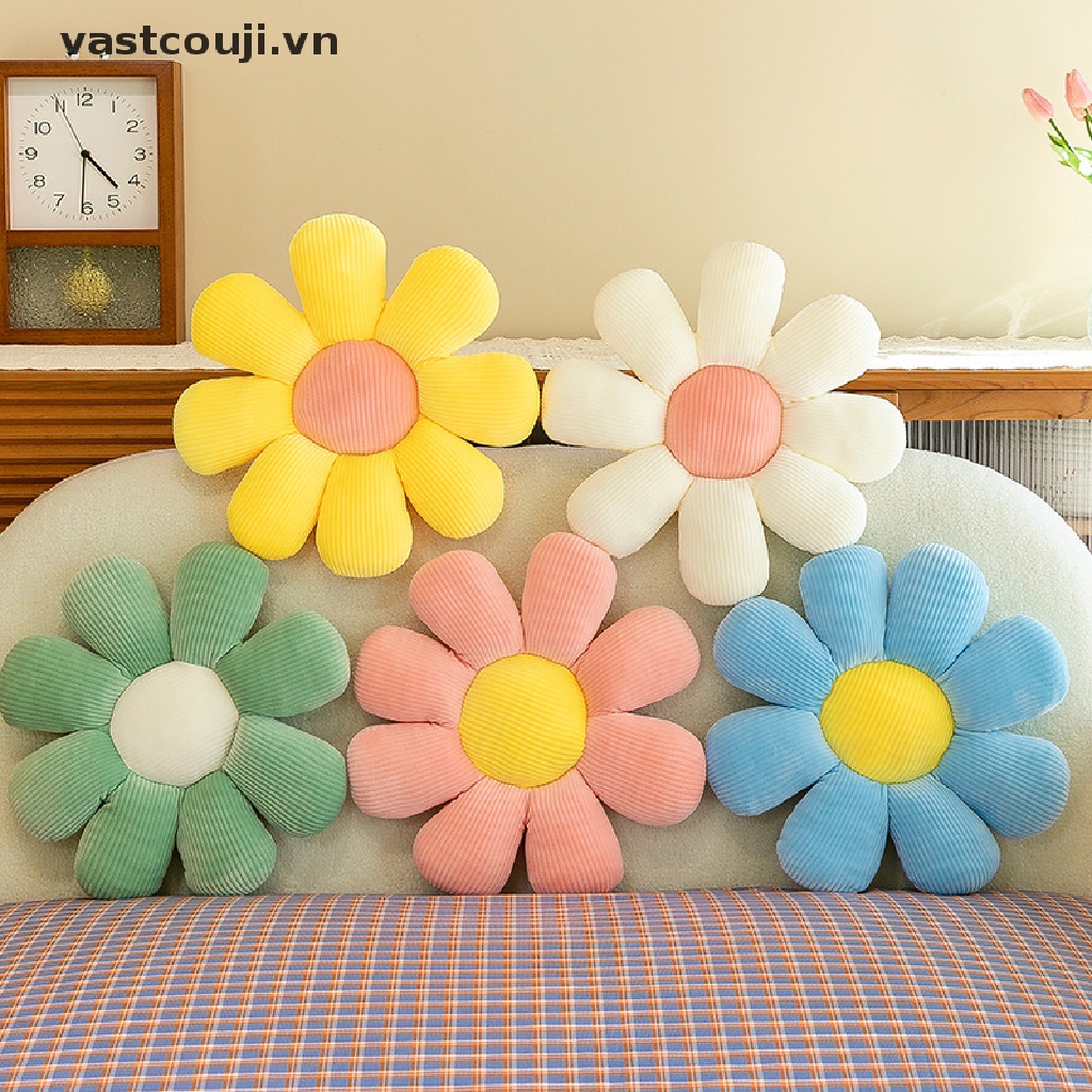 Gối Đệm Ngồi Thư Giãn Hình Hoa Cúc Hoạt Hình Dễ Thương