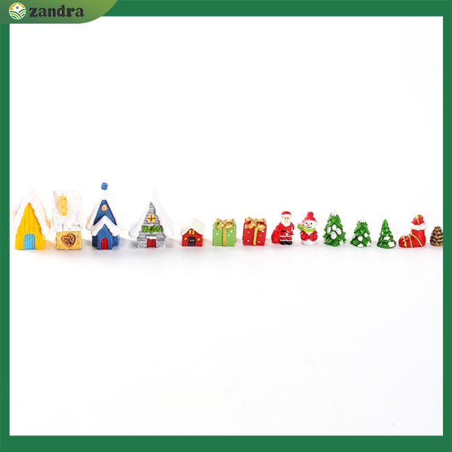Ông Già Noel / Người Tuyết Bằng Nhựa Dễ Thương Dùng Trang Trí Bonsai