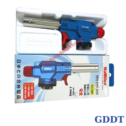 Đèn khò gas NaMilux chính hãng, Khò gas mini tiện dụng đã năng độ bền cao