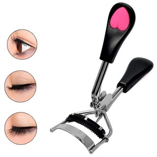 Dụng cụ bấm mi kèm lược màu đen tiện dụng