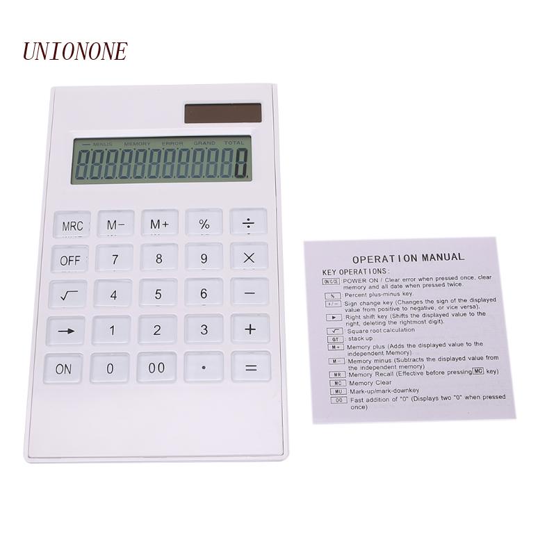 One Máy Tính Năng Lượng Mặt Trời 12 Phím Cho Chìa Khóa
