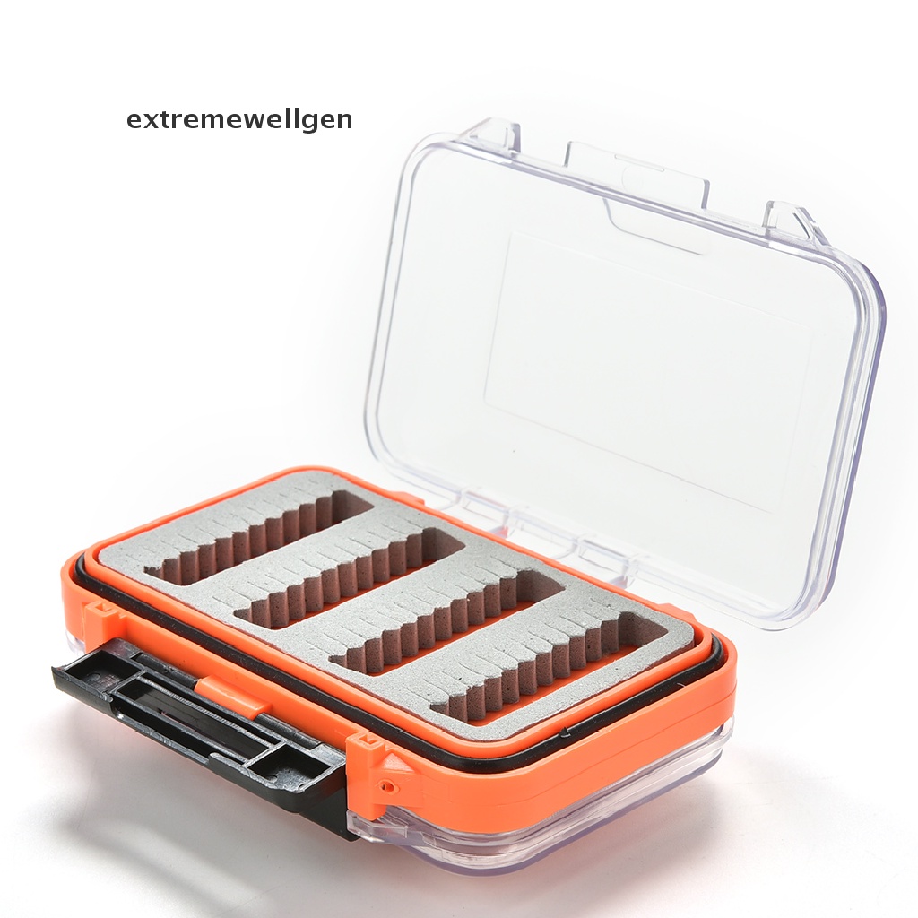 Hộp Đựng Mồi Câu Cá Bằng Xốp Hai Mặt Chống Thấm Nước 170 Flies LLF