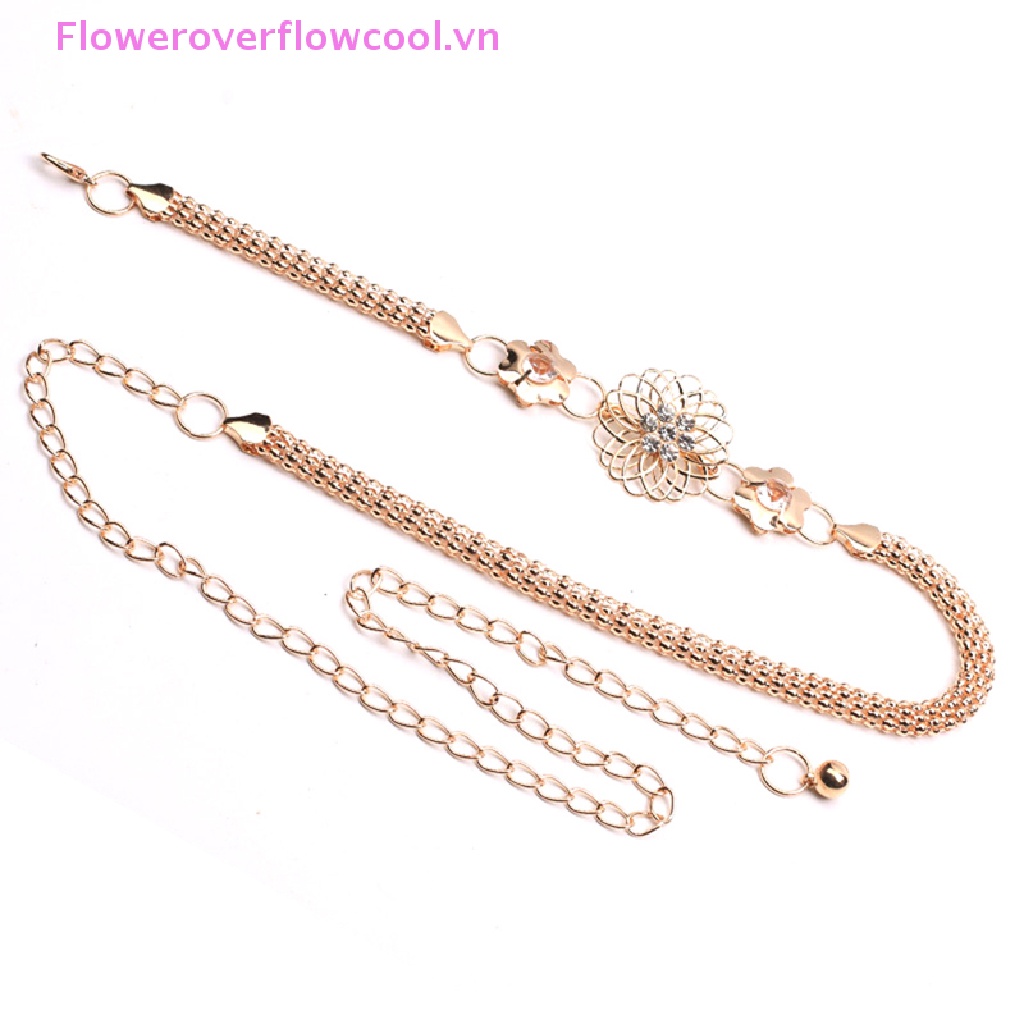 Thắt Lưng Dây Xích Bằng Kim Loại Thanh Lịch Thời Trang