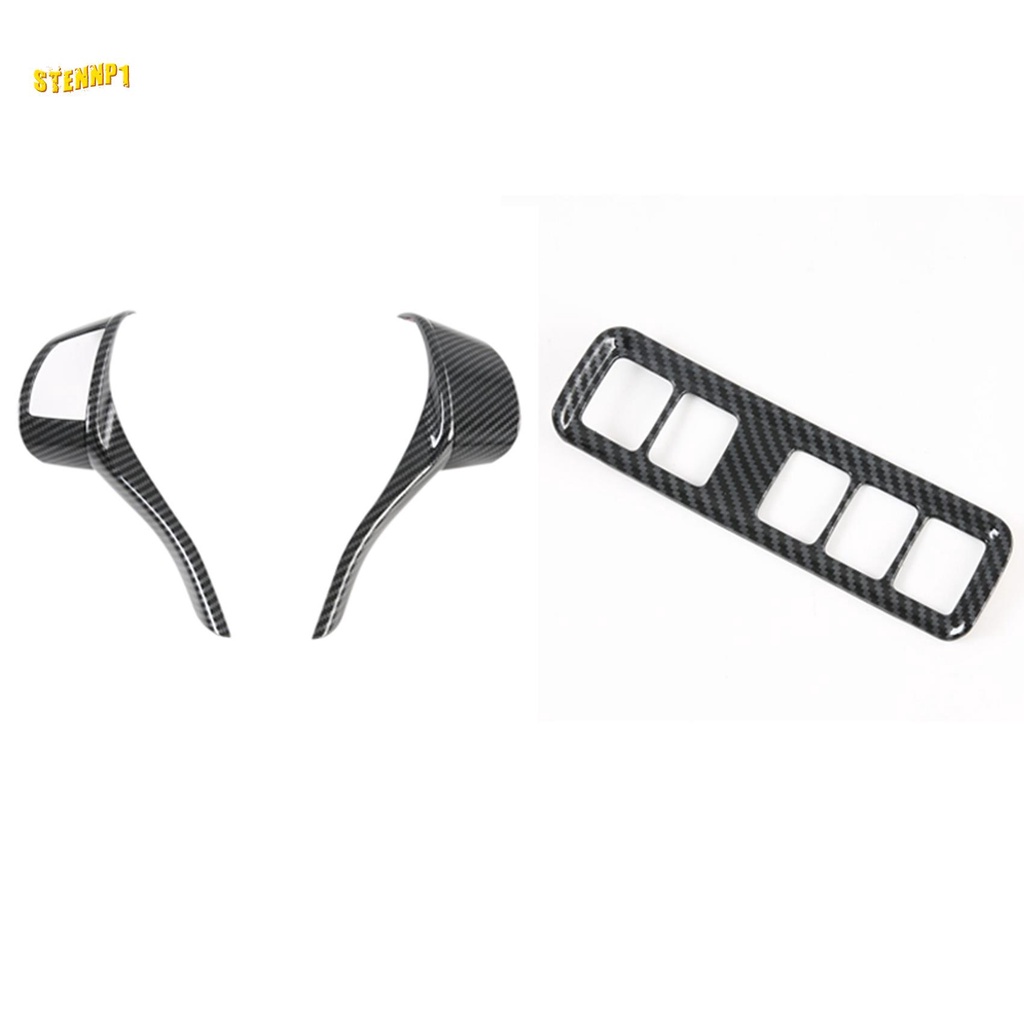 Viền Trang Trí Nút Công Tắc Đèn Pha Cho Nissan Navara NP300 2016-2021