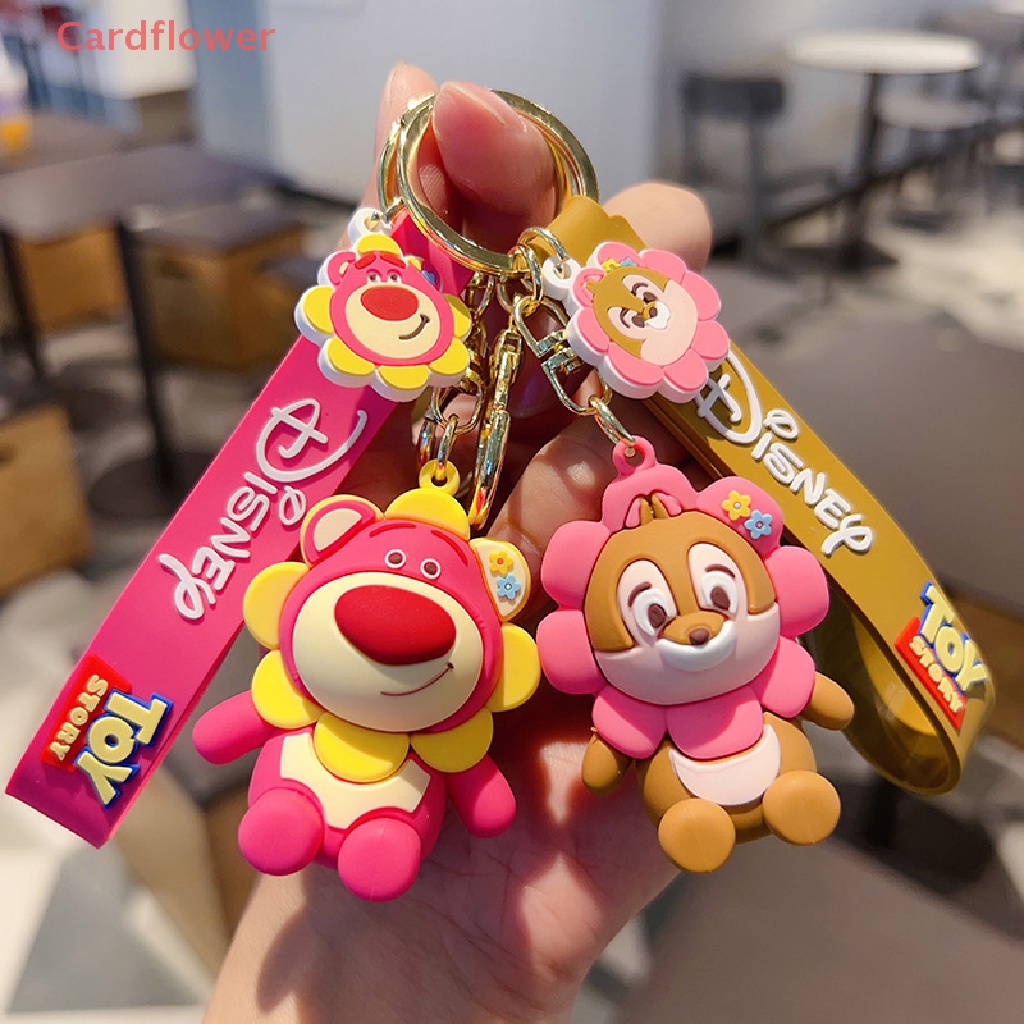 Móc Khóa Hình Gấu Bông Hướng Dương Sáng Tạo Mới