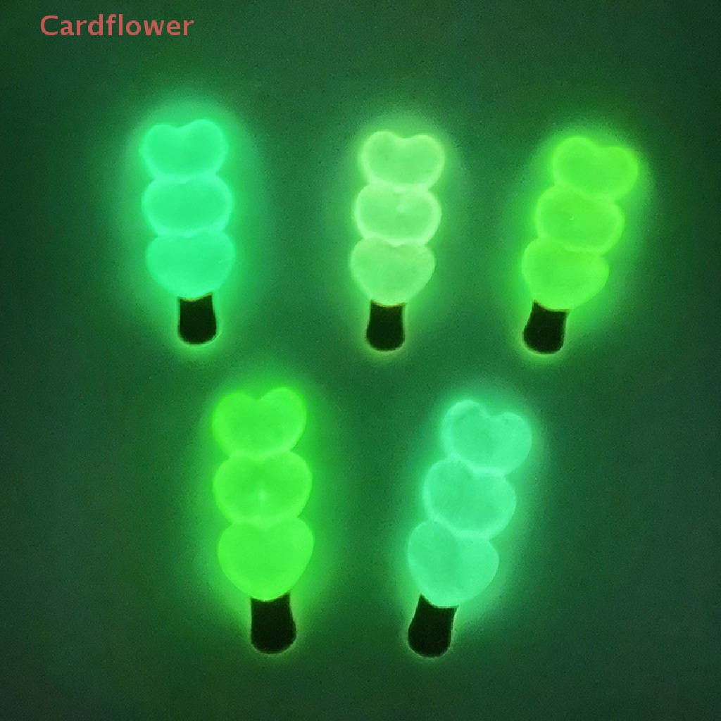 2 Trái Tim Phát Sáng Trang Trí Vườn Mới