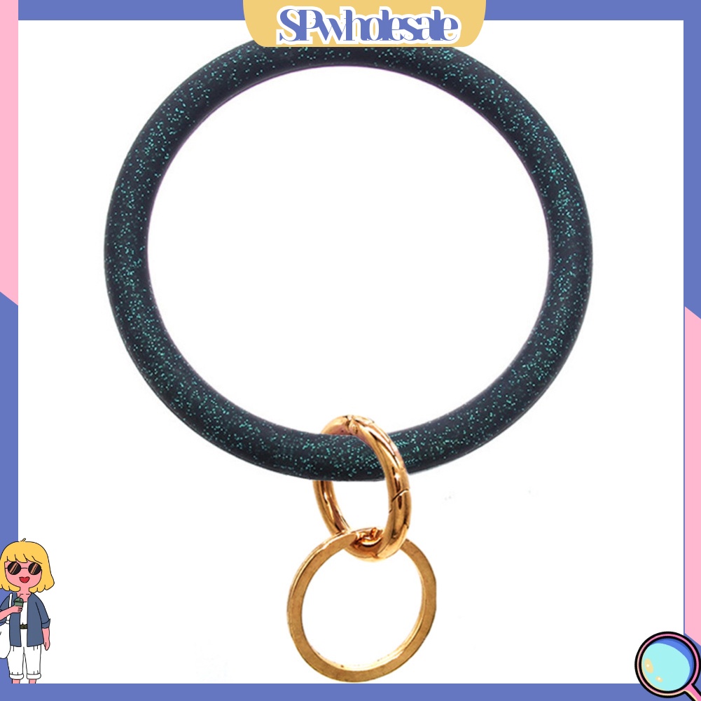 <SPwholesale> Vòng Đeo Tay Thể Thao / Móc Chìa Khóa Bằng Silicone < Spwholeale