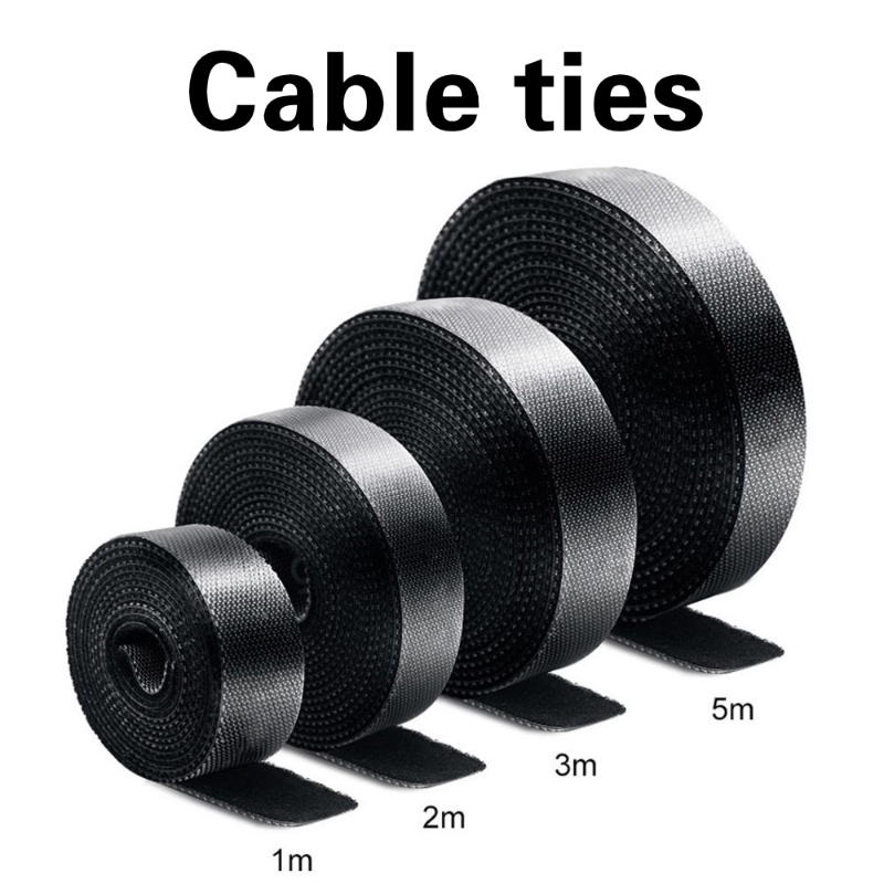 Cuộn Băng Quấn Dây Cáp Nylon 1.5cm Chất Lượng Cao Có Thể Tái Sử Dụng