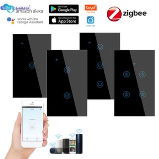 Tuya Công Tắc Thông Minh Zigbee Cần Wifi Trung Tính/Nhà Thông Minh/Công Tắc Đèn Wifi/Công Tắc Đèn Tường Thông Minh Cloud1