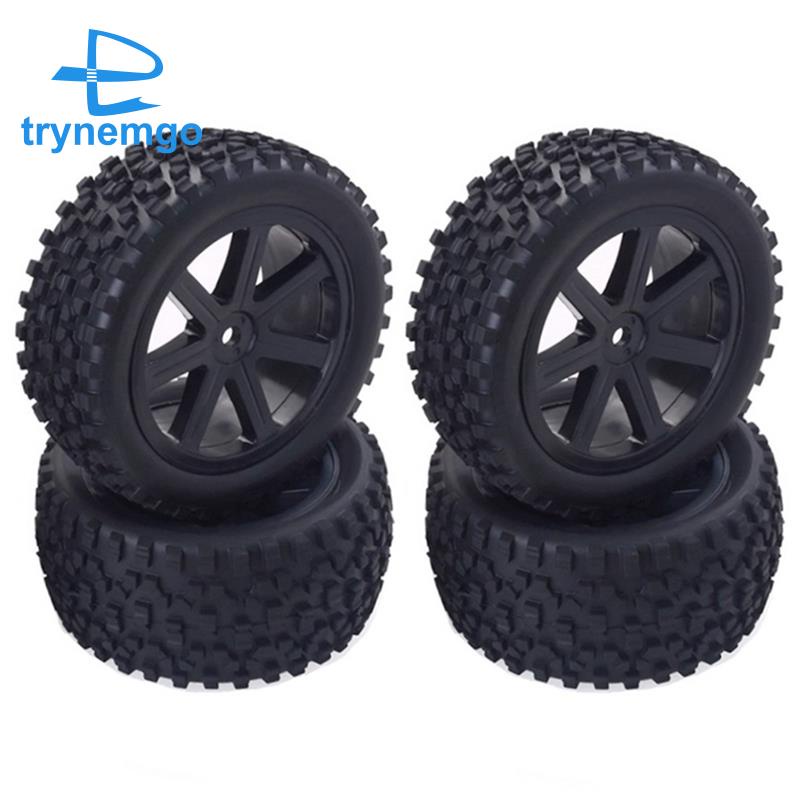 Set 4 Bánh Xe Thay Thế Cho Xe Điều Khiển Từ Xa WLtoys 144001 144010 124019 124018 124017 Phụ Kiện Nâng Cấp Cho Xe Hơi Điều Khiển Từ Xa 1 / 12 1 / 14 1242