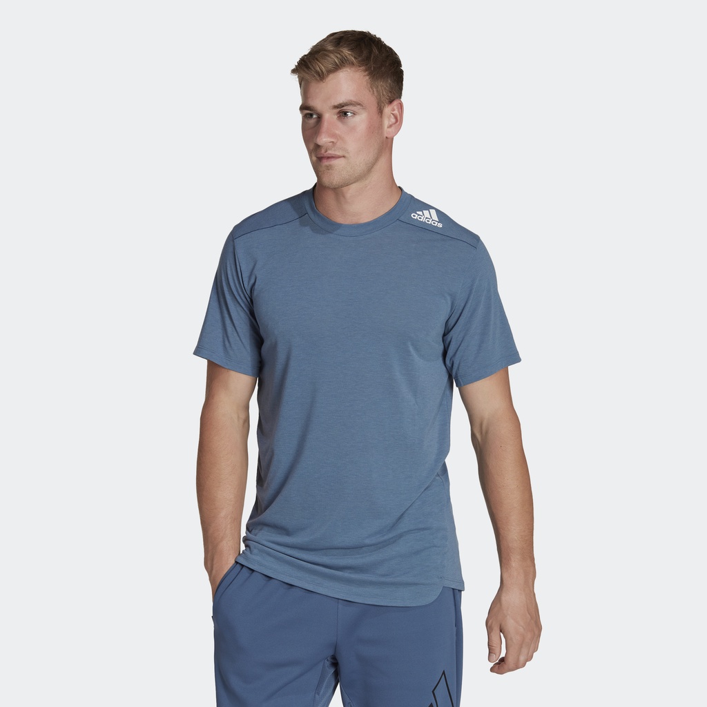 Adidas Tập luyện Áo Thun Designed for Training Nam Màu xanh da trời HM6416