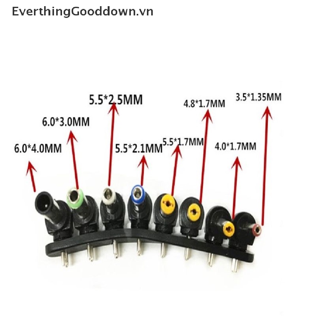Phích Cắm Nguồn DC 8 Trong 1 2 Pin Tiện Dụng