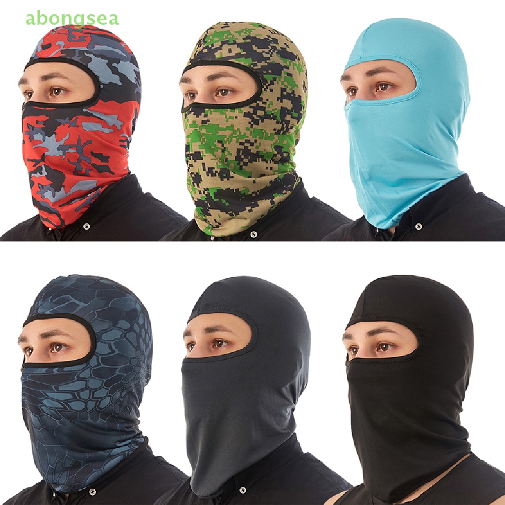 Khẩu Trang Balaclava Che Phủ Toàn Diện Khô Nhanh Dùng Khi Đi Xe Máy Vào Mùa Hè