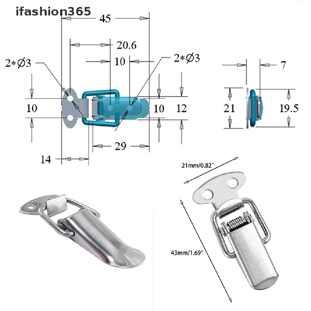 Set 4 Khóa Cài Mật Khẩu Hình Chú Vịt Mini Tiện Dụng Thời Trang ifashion365