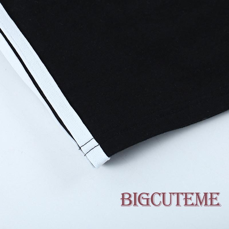 [] Áo Sát Nách Hở Lưng In Chữ Thời Trang Mùa Hè Cho Nữ Đi Tiệc Màu Đen