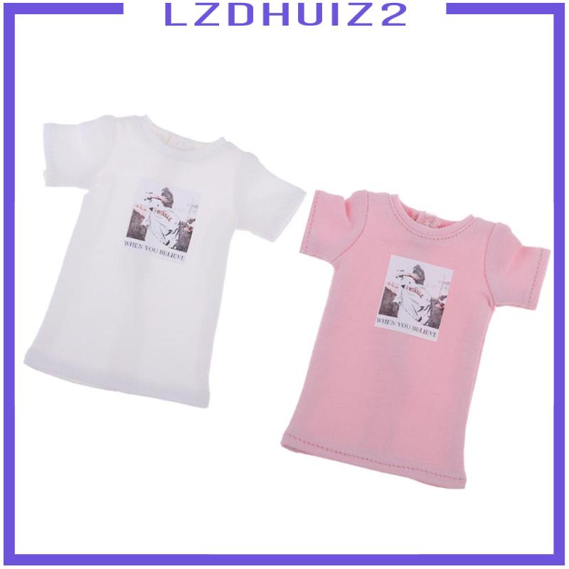 Áo Ngắn Tay Đáng Yêu Cho Búp Bê Blythe 12inch