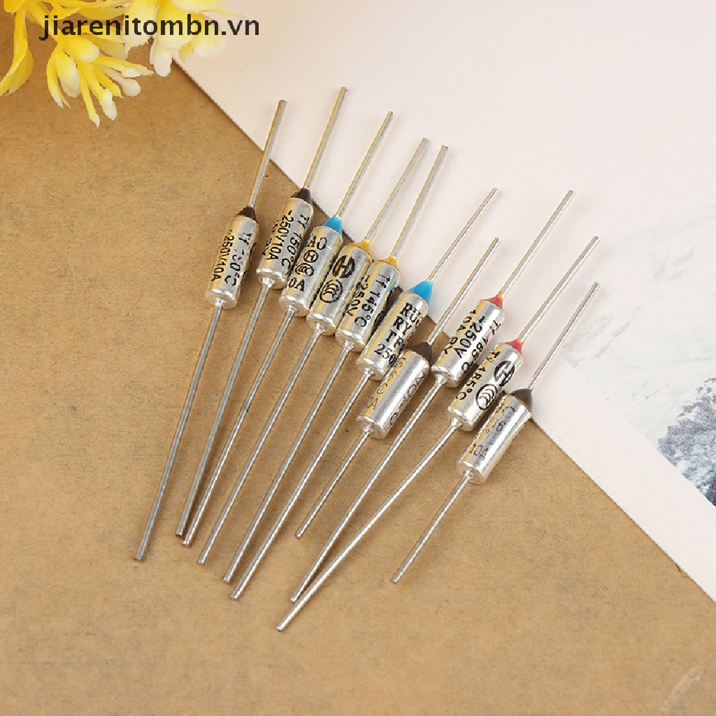 Set 10 Cầu Chì Nhiệt 10A 15A 250V 142 Chuyên Dụng° 150° 172° 185° 216° Vn vn vn