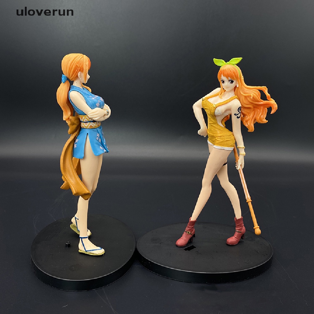 Uloverun Mô Hình Nami Mặc Kimono Bằng PVC Trang Trí Bảng Điều Khiển Xe Hơi vn