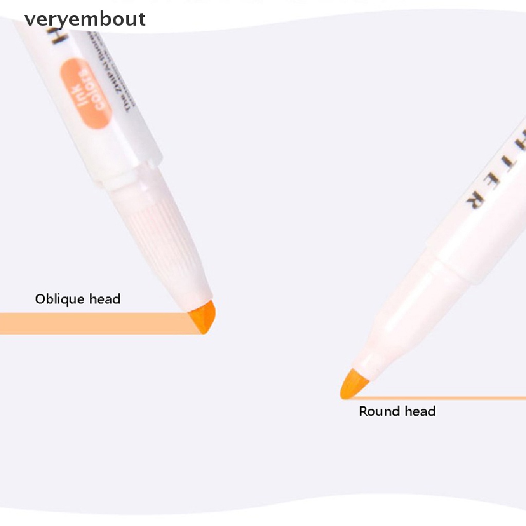 Hộp Bút Đánh Dấu Hai Đầu 5 Màu Huỳnh Quang Nghệ Thuật