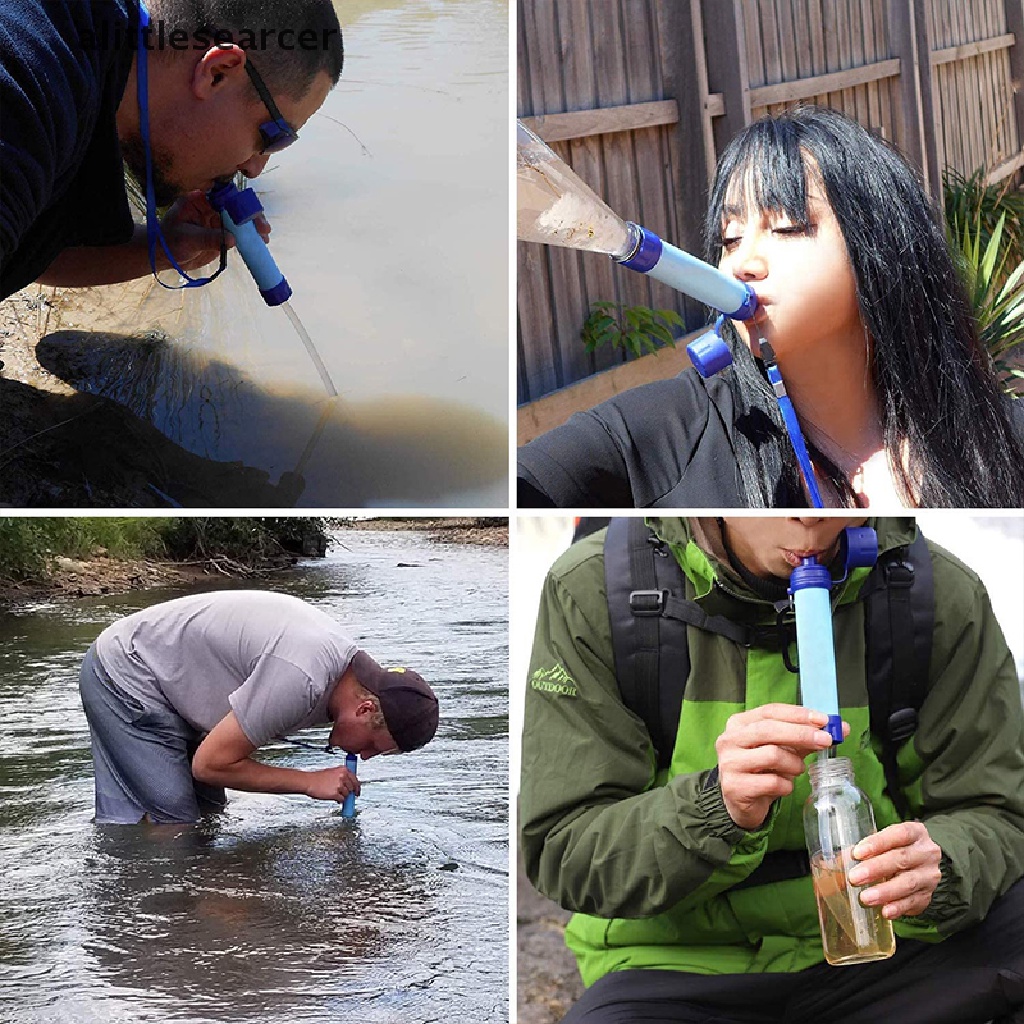 Ống Hút Lọc Nước Siêu Lọc Tiện Dụng Mang Theo Dã Ngoại