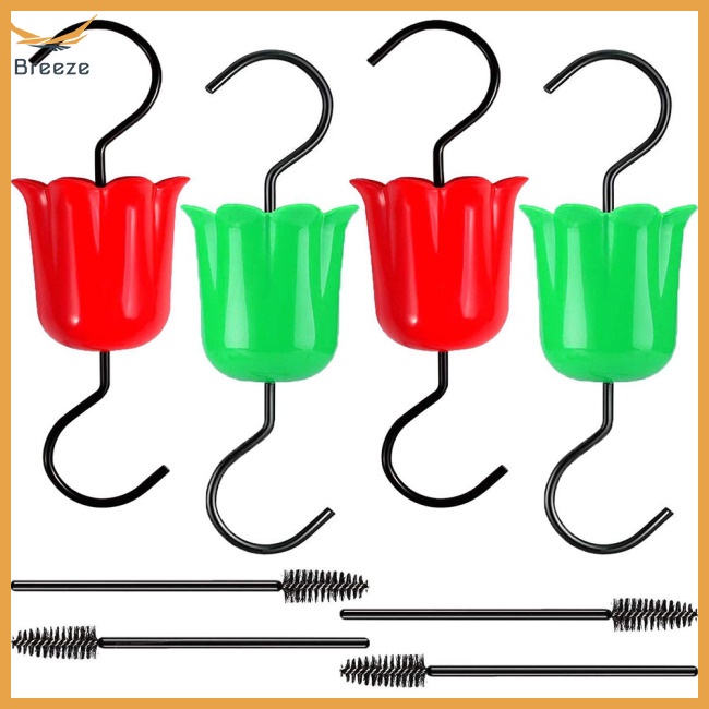 Hộp Đựng Thức Ăn Cho Chim Có Móc Treo Trang Trí Sân Vườn