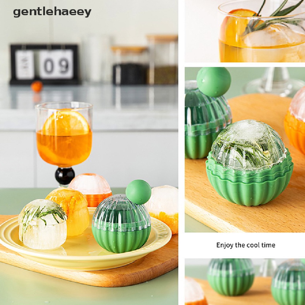 Khuôn Làm Đá Viên Hình Cầu Bằng Silicone