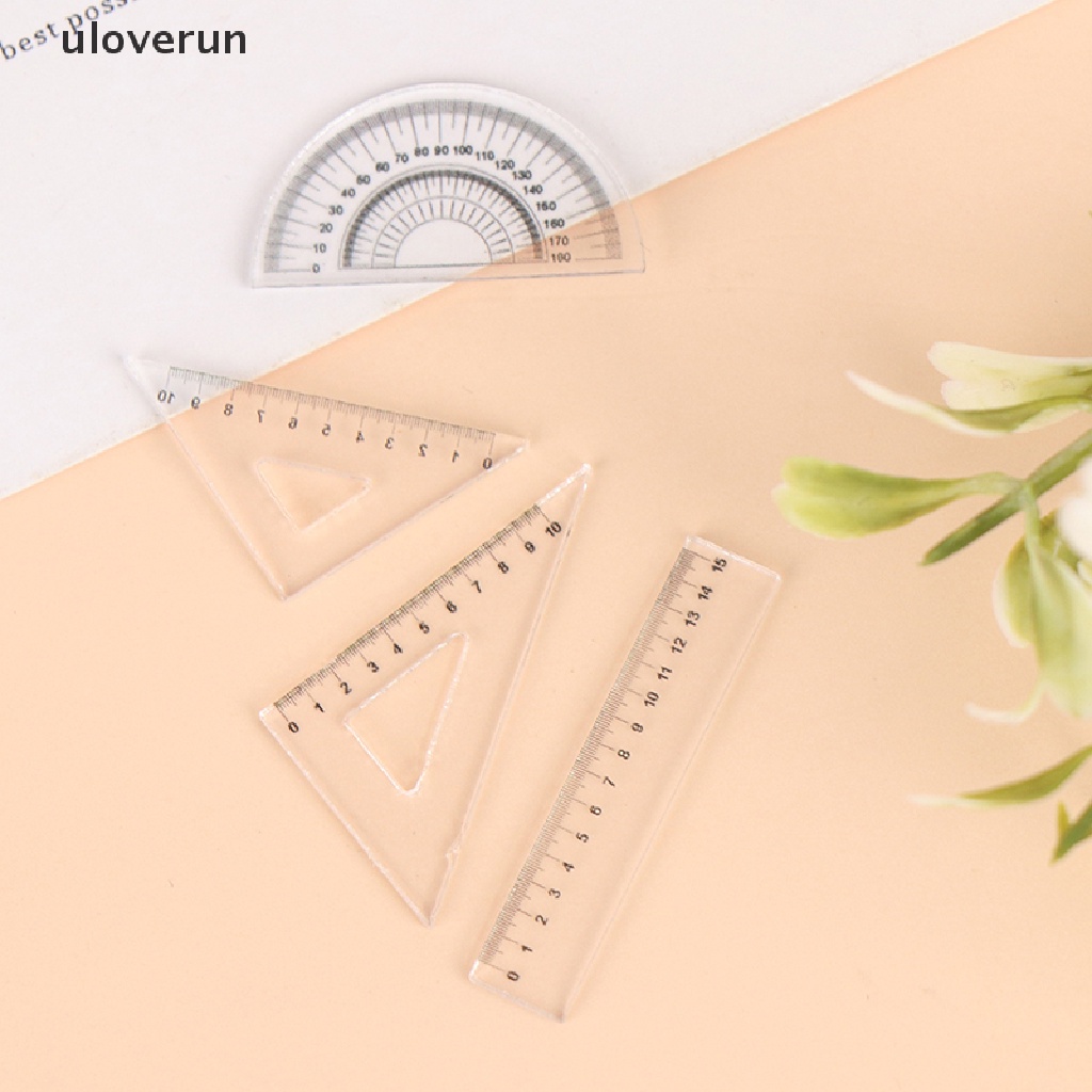 Set 4 Thước Đo Tỉ Lệ 1: 12 Dùng Để Trang Trí Nhà Búp Bê