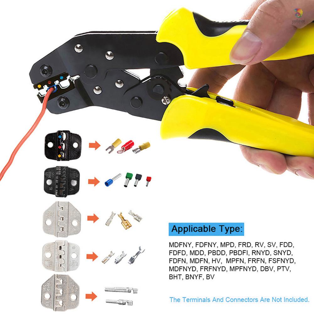 Yula) Kìm Uốn Dây Điện Đầu Cuối Chuyên Nghiệp