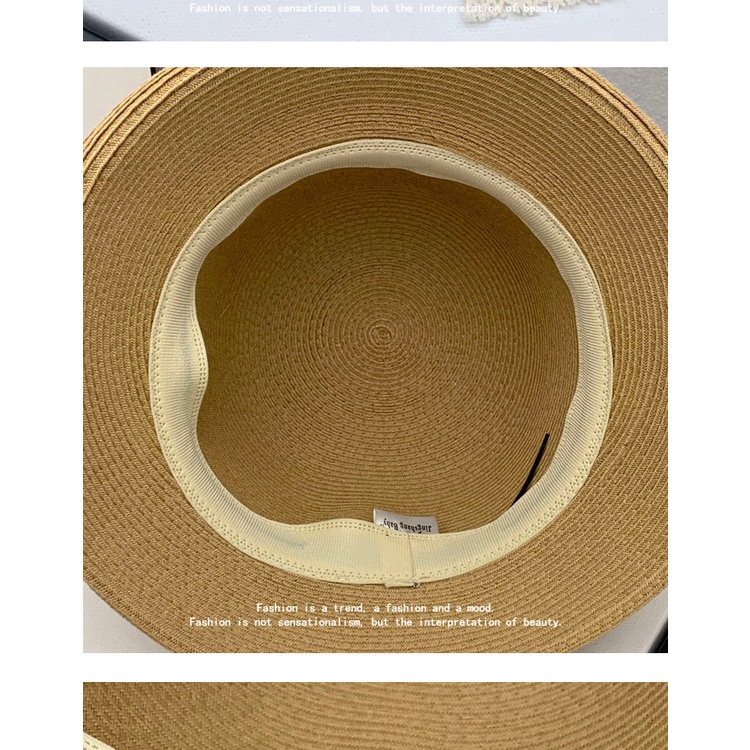 Mũ Cói Chống Nắng / Tia Uv Thời Trang Xuân Hè 2023 Dành Cho Nữ