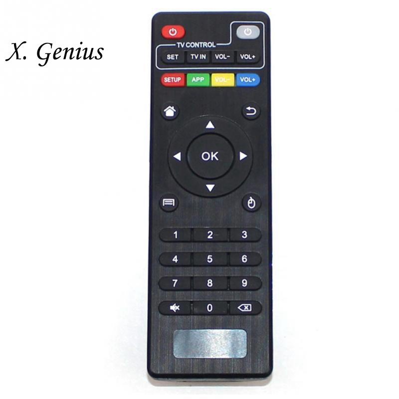 Điều Khiển Từ Xa Bằng Nhựa Màu Đen Chất Lượng Cao Cho TV Không Dây MXQ PRO M8S V88 / T95X / T9 Android 4.4