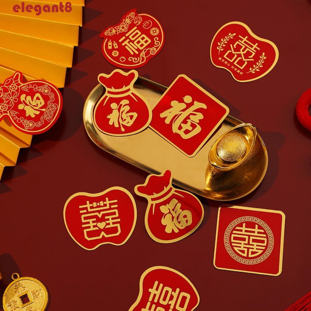 Set 10 Móc Treo Khăn Gắn Tường Không Cần Đục Lỗ Màu Đỏ Trang Trí Nhà Bếp / Phòng Tắm