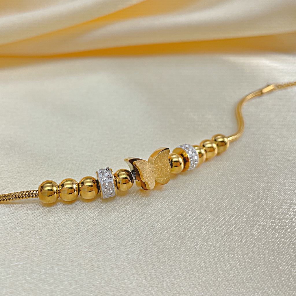 Vòng Tay Mặt Hình Bướm Ba Chiều Thời Trang