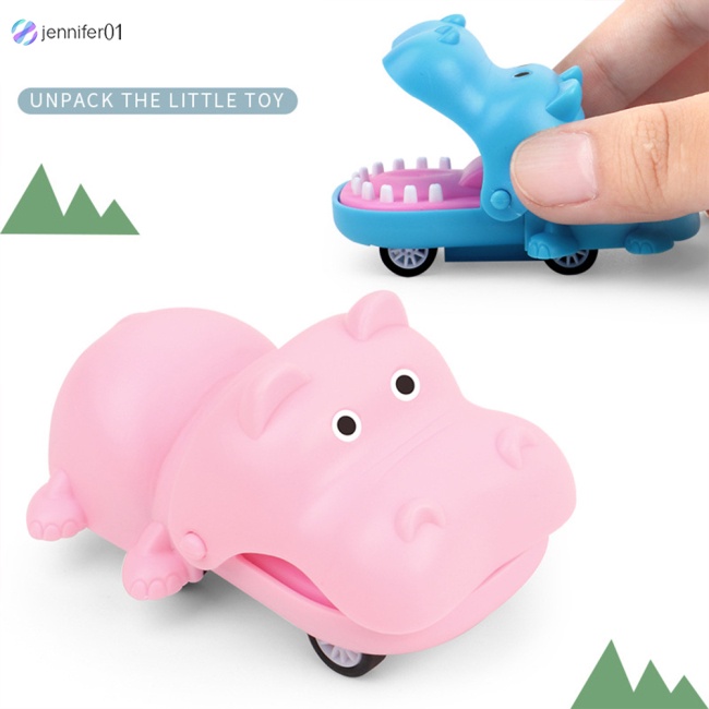 Đồ Chơi Cá Sấu Hoạt Hình Mini Kéo Tay Để Cắn Cho Bé