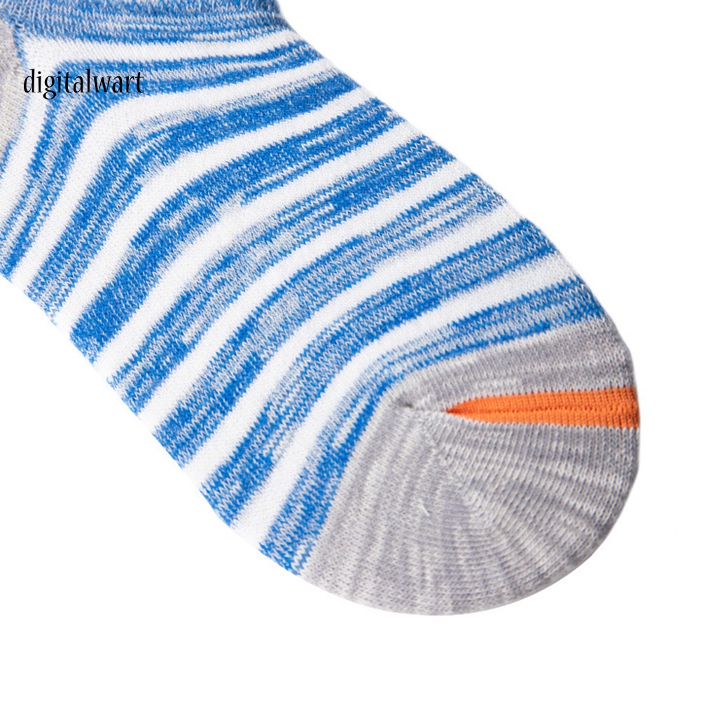 Kỹ Thuật Số| Set 5 Đôi Tất Nam Chống Trượt Họa Tiết Sọc Thời Trang