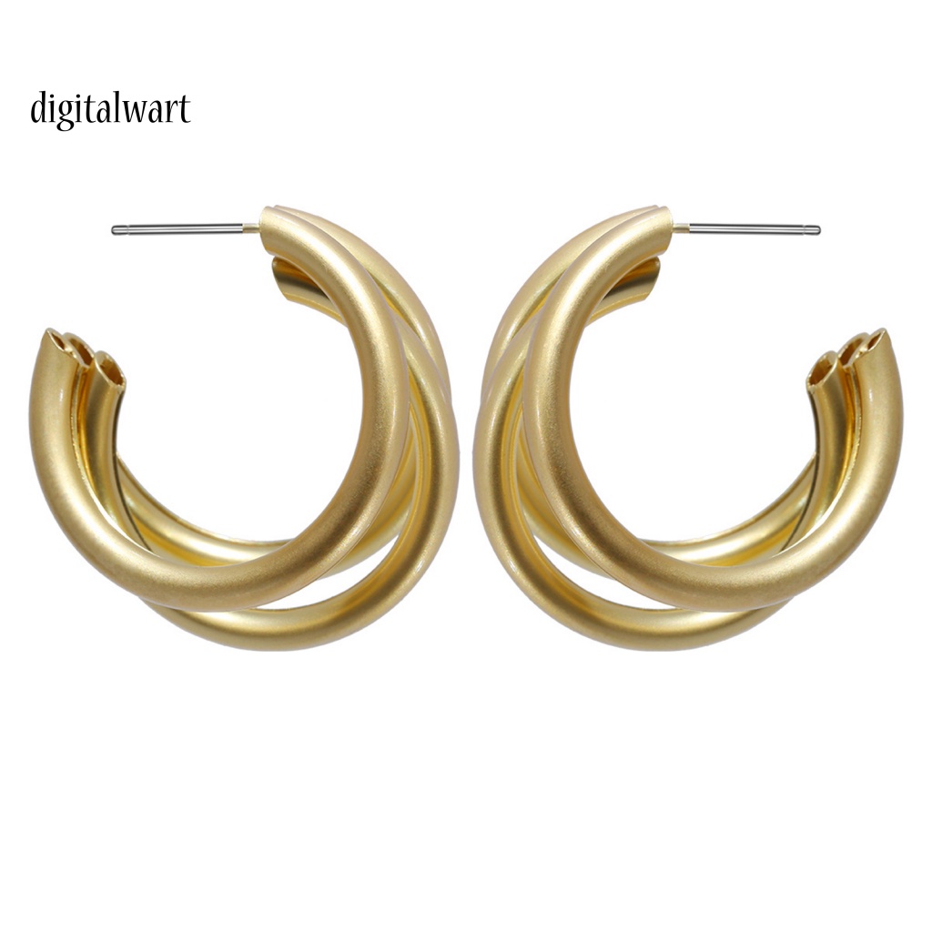 Kỹ Thuật Số| 1 Đôi Bông Tai Hợp Kim Dáng Dài Thời Trang Công Sở