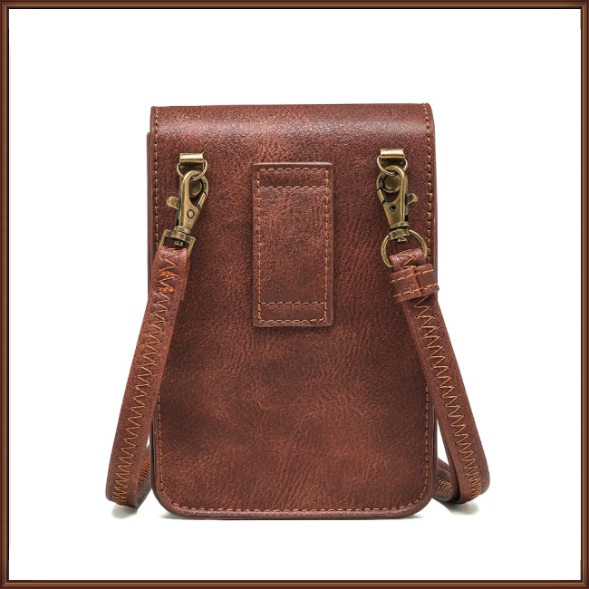 Túi Xách Da Pu Dáng Vuông Màu Trơn Phối Khóa Nam Châm Thời Trang Cho Nữ