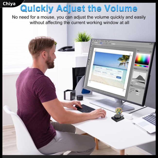 Bộ Điều Chỉnh Âm Lượng Usb Đa Phương Tiện Cho Loa