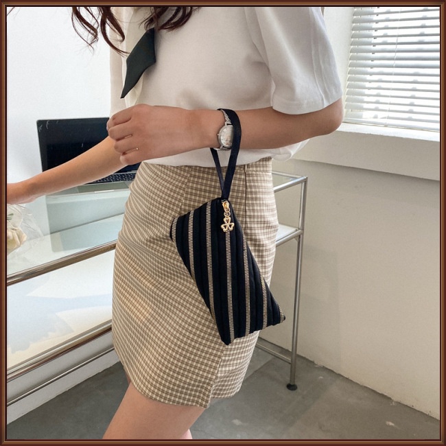 Ví Cầm Tay Đựng Điện Thoại Dáng Dài Sức Chứa Lớn Màu Trơn Có Khóa Kéo Cho Nữ