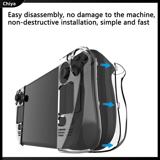 Vỏ Cứng Trong Suốt Bảo Vệ Cho Tay Cầm Chơi Game Hơi Nước