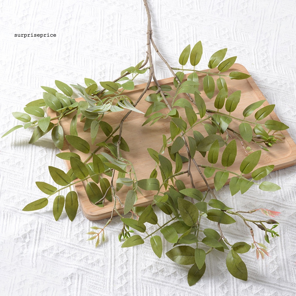 Nhánh Cây Xanh Nhân Tạo Độc Đáo Dùng Trang Trí Nhà Cửa / Tiệc Cưới