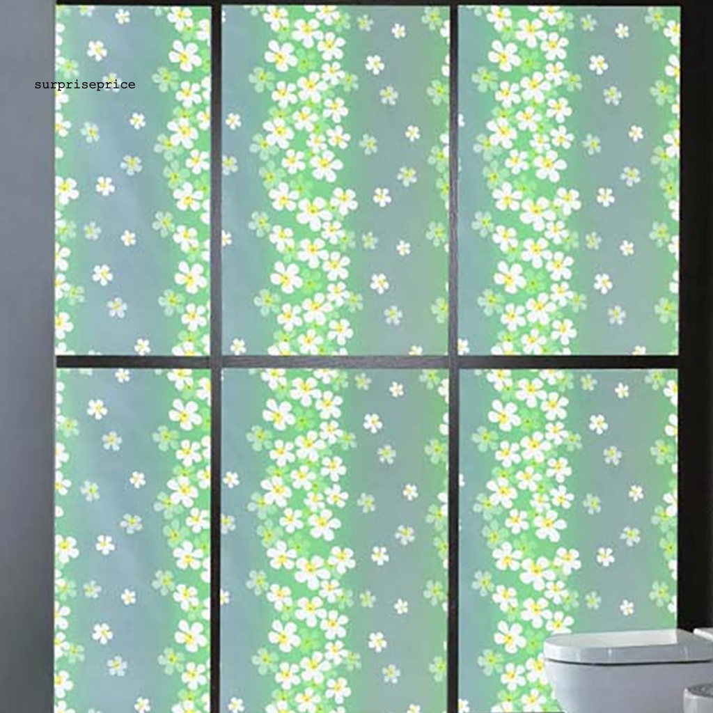 Miếng Dán Cửa Kính Bằng PVC Chống Nước Dùng Trang Trí Nhà