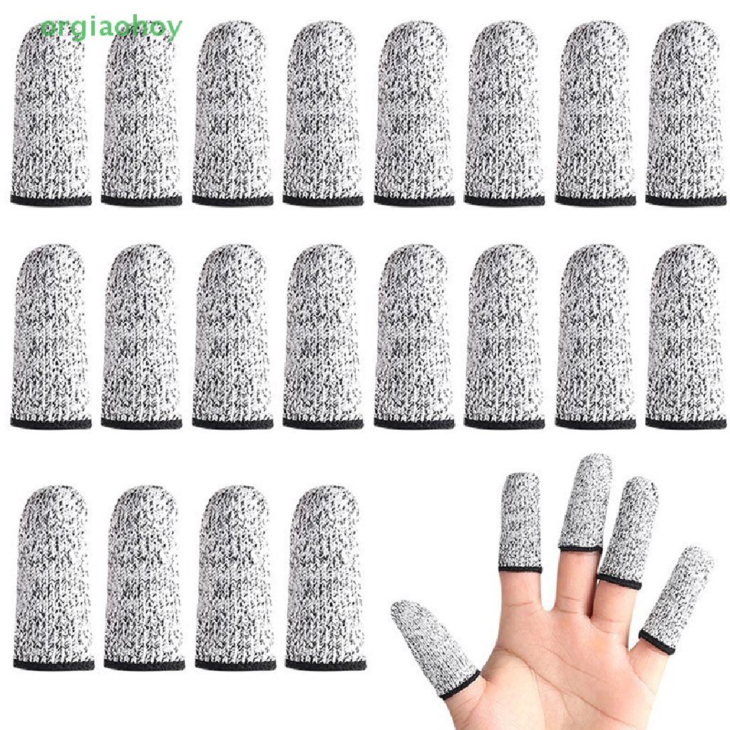 Set 10 Bọc Bảo Vệ Ngón Tay Chống Cắt May Có Thể Tái Sử Dụng