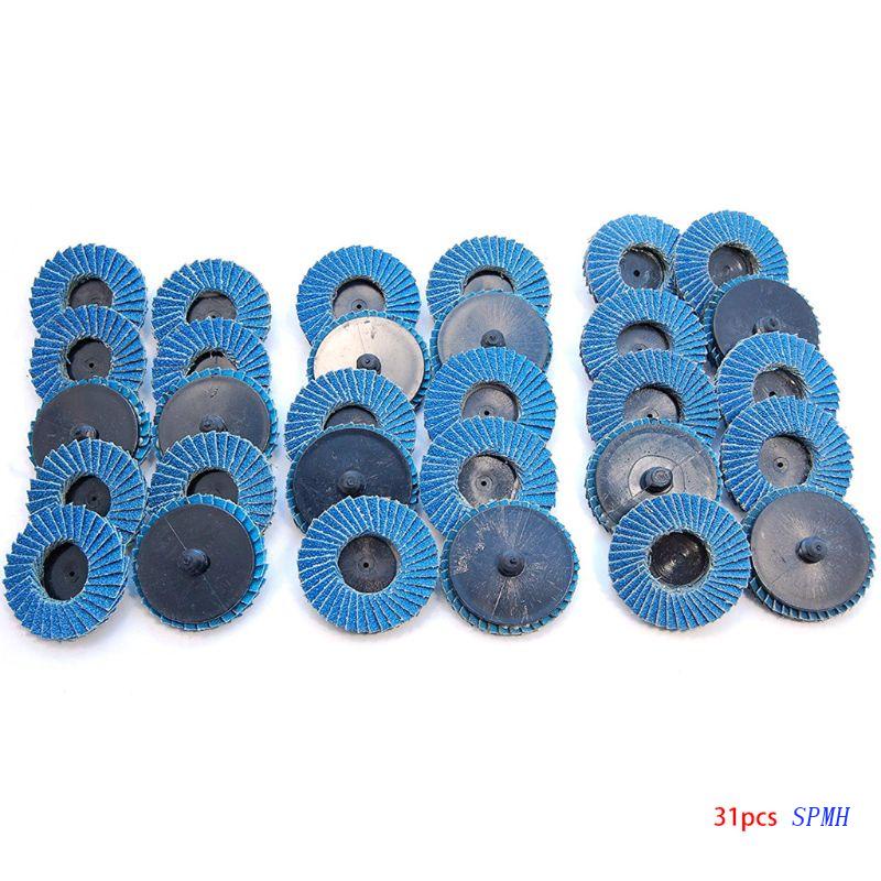 Set 31 Đĩa Đánh Bóng Mô Men Xoắn Đa Năng Đường Kính 2 Inch / 50mm