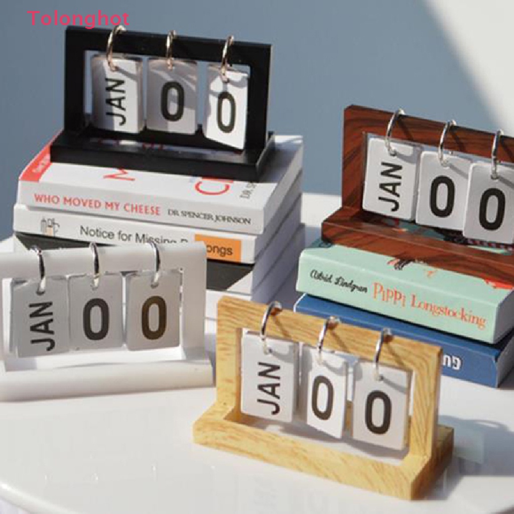 Lịch Để Bàn Xinh Xắn Trang Trí Nhà Búp Bê