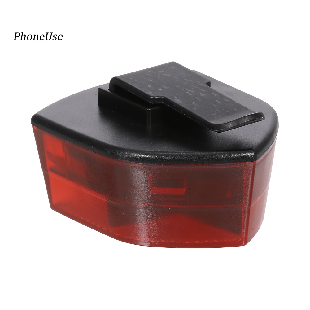 Đèn Led 4 Bóng Phản Quang Bằng Da PU An Toàn Chống Nước Cho Xe Đạp