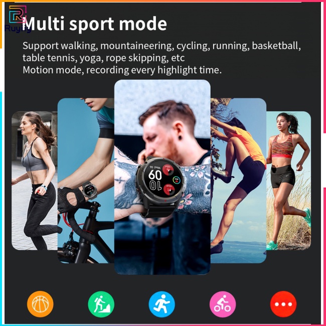 Đồng Hồ Thông Minh Nx9 Bluetooth Có Nam Châm Màn Hình 1.39-inch Sạc Được