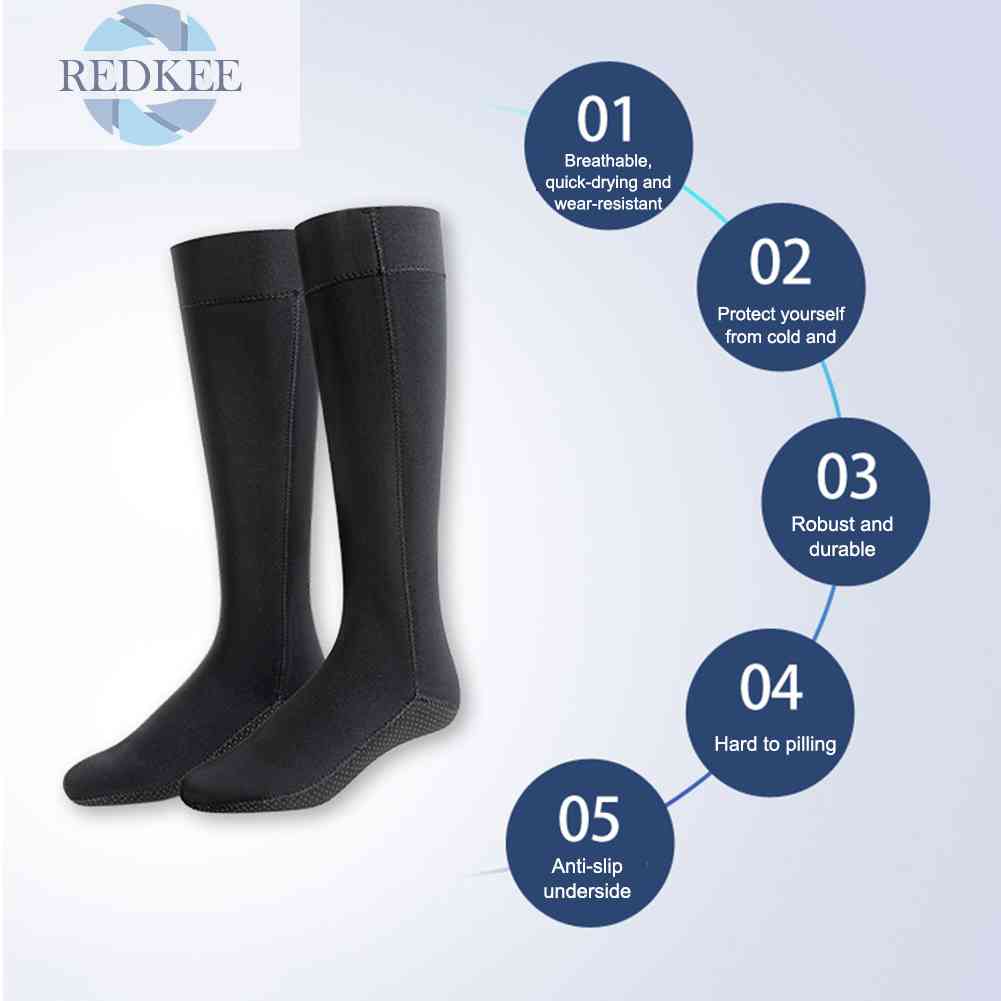 Vớ Lặn Biển Dày 3mm Chống Trượt Cho Nam Và Nữ