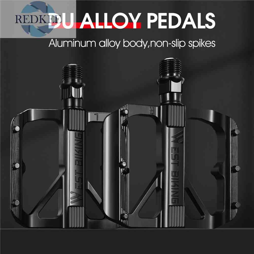 Bàn Đạp Chống Trượt Bằng Hợp Kim Nhôm Chất Lượng Cao Dành Cho Xe Đạp